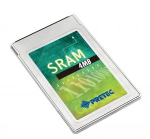 نمونه کارت حافظه PCMCIA SRAM